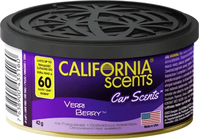 Bilduft California Scents Verri Berry – blåbær