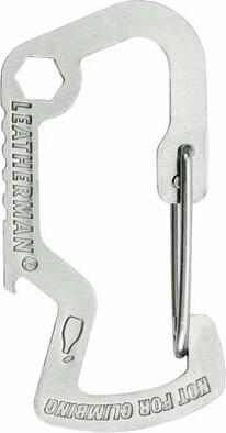 Leatherman karabinhage med flaskeåbner og bitadapter