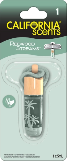 California Scents Redwood Streams luftfrisker til bil og interiør 24 stk.