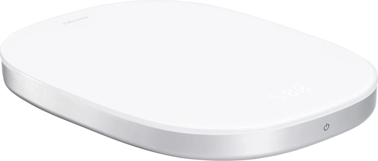 Genopladeligt batteri og touchbetjening