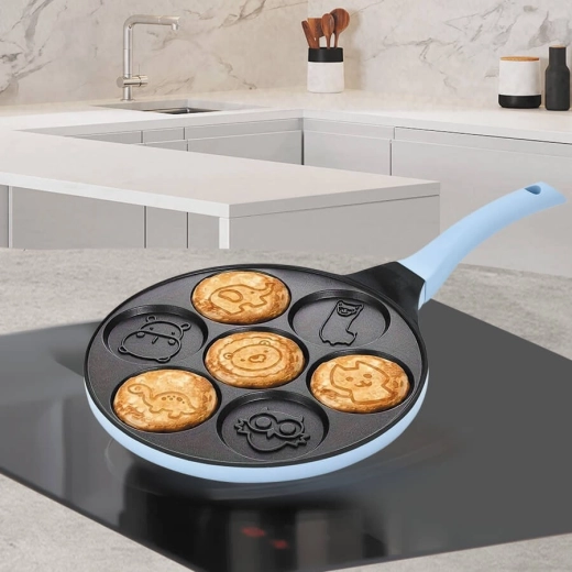 Non-stick belægning og sikkert håndtag