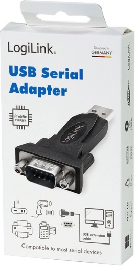 Forbindelse mellem USB 2.0 og RS232 (DB9)