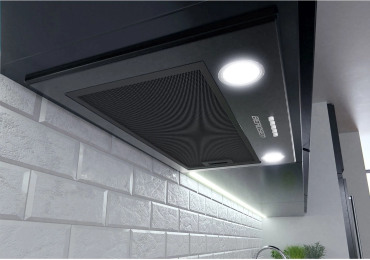 Energibesparende LED-belysning af kogeområdet