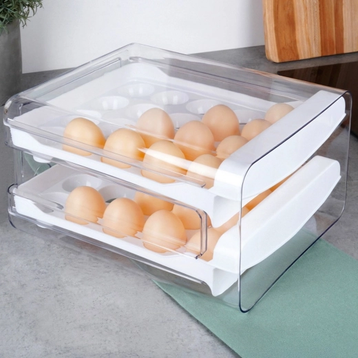 To-etagers system til 40 æg