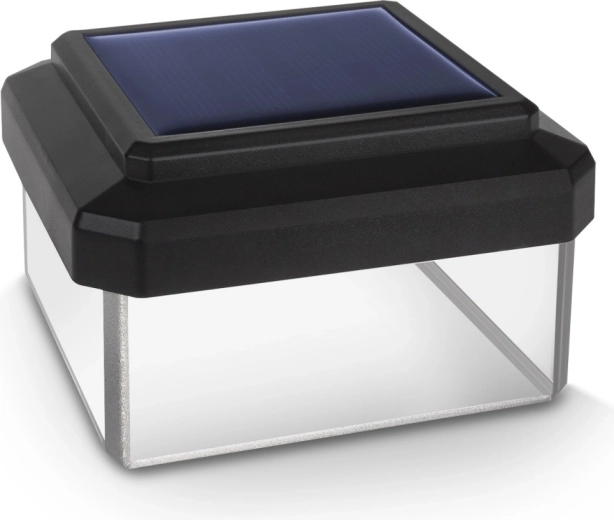 Solar-LED-lampe til stolpe Greenblue GB127 80 × 80 mm