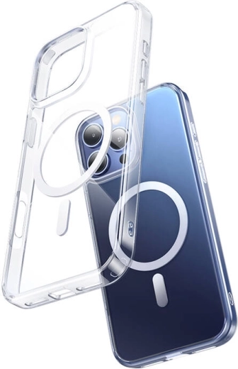 Magnetisk etui til iPhone 16 Pro gennemsigtigt McDodo