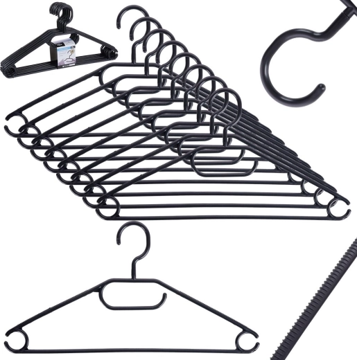 Flere steder til ophængning af tøj og tilbehør