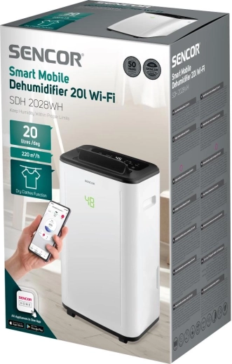 Betjening via Wi-Fi og app