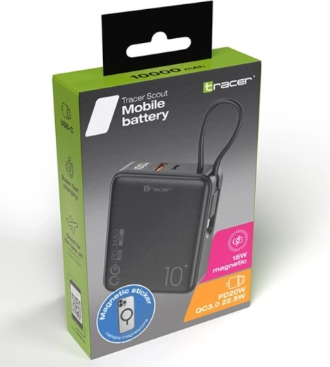 Hurtigopladning PD 20 W og QC 22,5 W