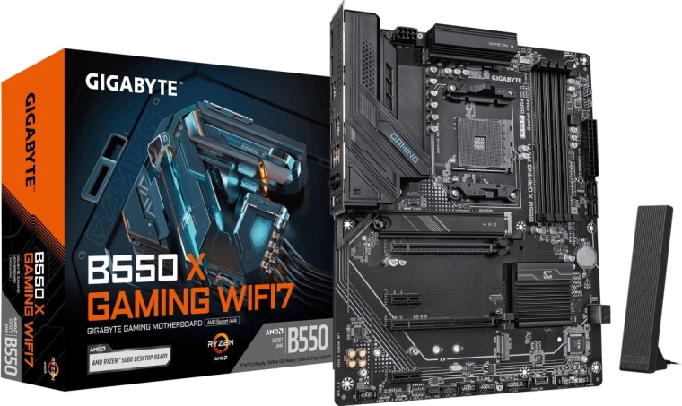Gigabyte B550 X Gaming WIFI7-bundkort