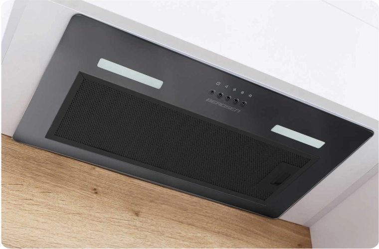 Diskret indbygget design til det moderne køkken