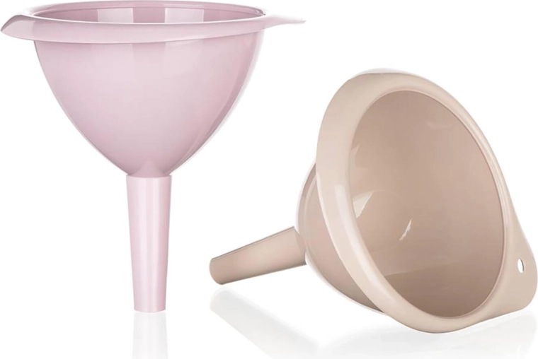 Smal tud til flasker med lille hals