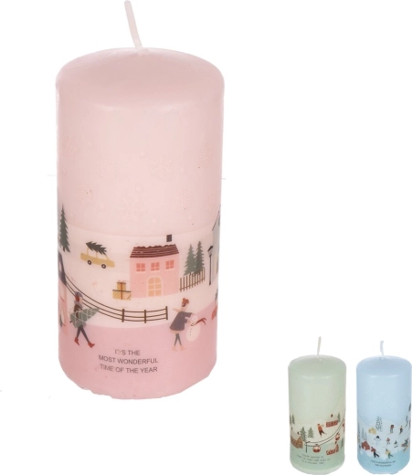 Julelys 12 cm (3 varianter)
