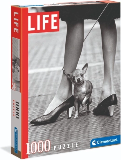 Clementoni-puslespil Life Chihuahua 1000 brikker – Chihuahua