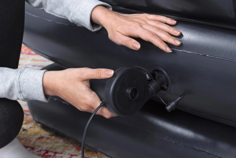 Hurtig oppustning og tømning