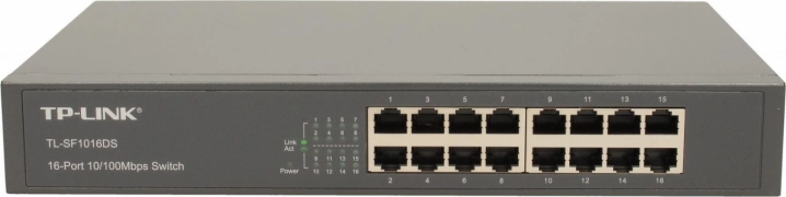 TP-LINK TL-SF1016DS switch 16 porte 10/100Mbps