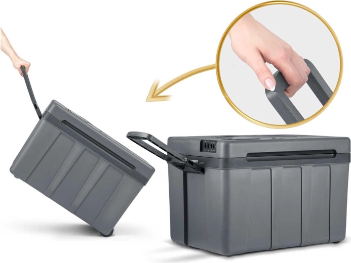 Nem transport takket være hjul og håndtag