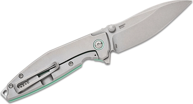 Robust Sandvik 14C28N-klinge med Stonewash