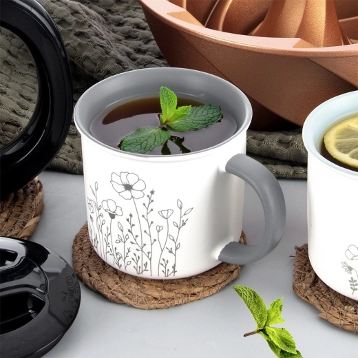 Stilfuldt blomstermotiv til ethvert køkken