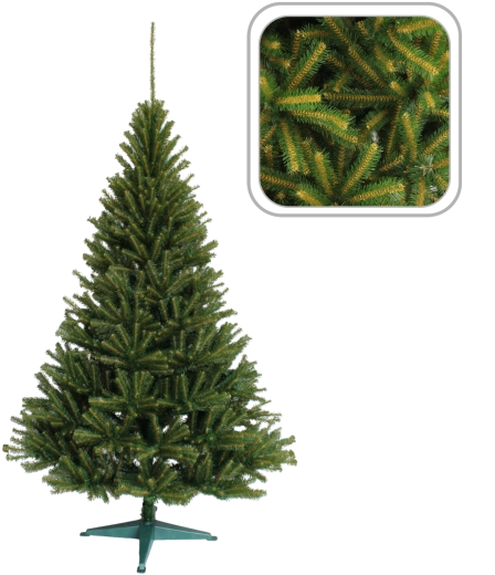 Skandinavisk gran kunstigt juletræ 180 cm - 1 stk