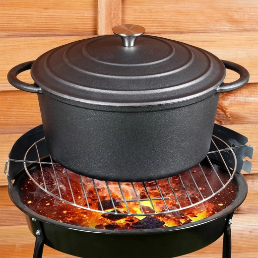 Alsidig brug på komfur, i ovn og over åben ild