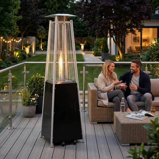 Kraftig og jævn opvarmning 11,5 kW