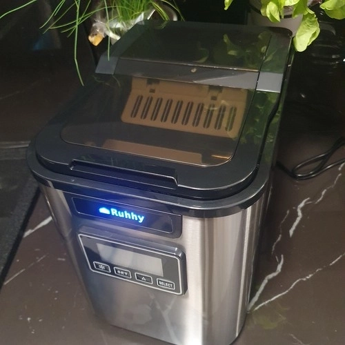 LCD-display, ur og timer til planlagt start