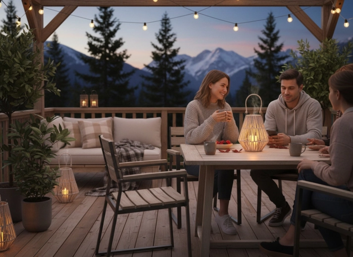 Stemning inde og ude