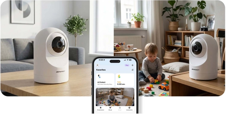 Overvågning hvor som helst via app og livevisning