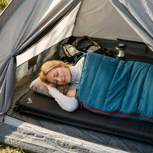 Behagelig søvn i naturen