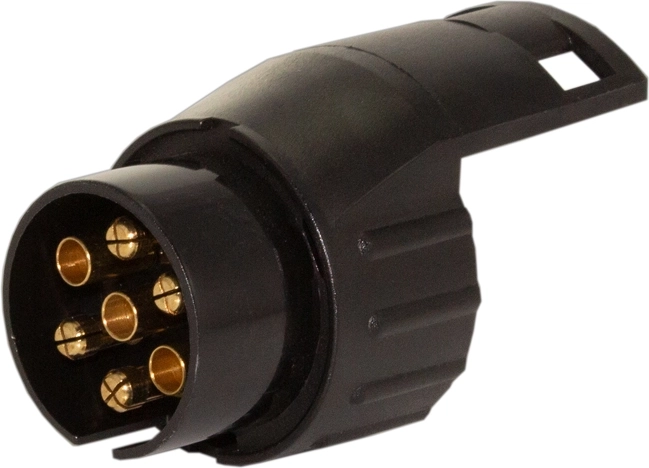 Adapter til trailerstik 7/13-polet 12/24 V