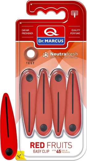 Dr. Marcus Easy Clip luftfrisker til bilen Red Fruits