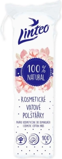 Linteo kosmetiske vatrondeller 100 stk