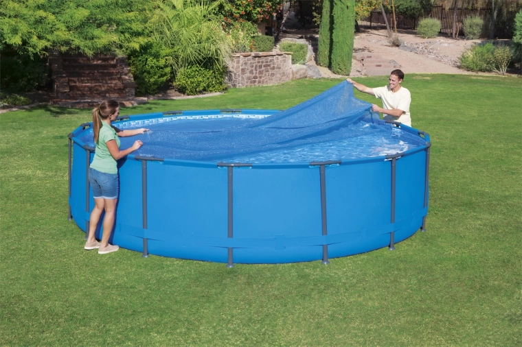 Solafdækning til swimmingpool Bestway Flowclear 4,57 m