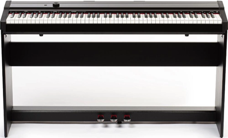 Digitalpiano SDP 50 sort med stativ og pedaler