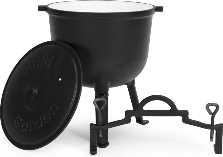 Emaljeret indre for nem vedligeholdelse