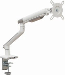 Premium bordbeslag til én skærm med gasfjeder 17-32" med 2x USB 3.0