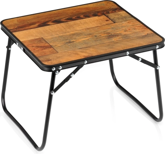 Vilde sammenklappeligt campingbord 40 × 40 cm
