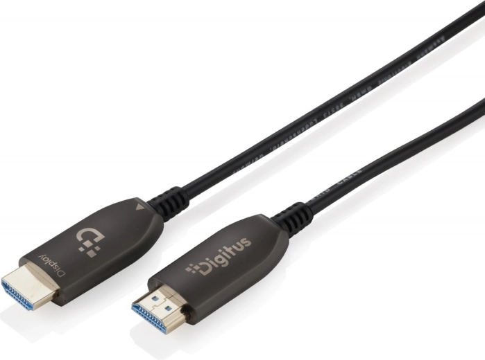 Hybrid aktivt optisk HDMI-kabel AOC HDMI-A (han–han) 2.1, 8K/60 Hz, 48 Gb/s, 20 m