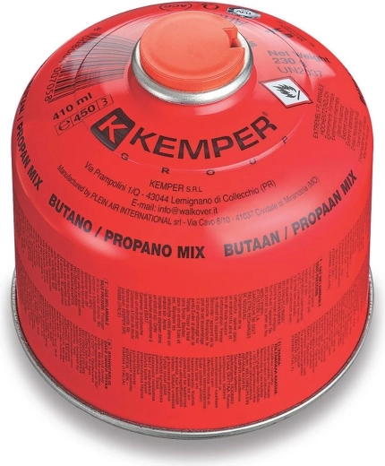 Gaskartusche 230 g med gevind 7/16" - 1 stk.