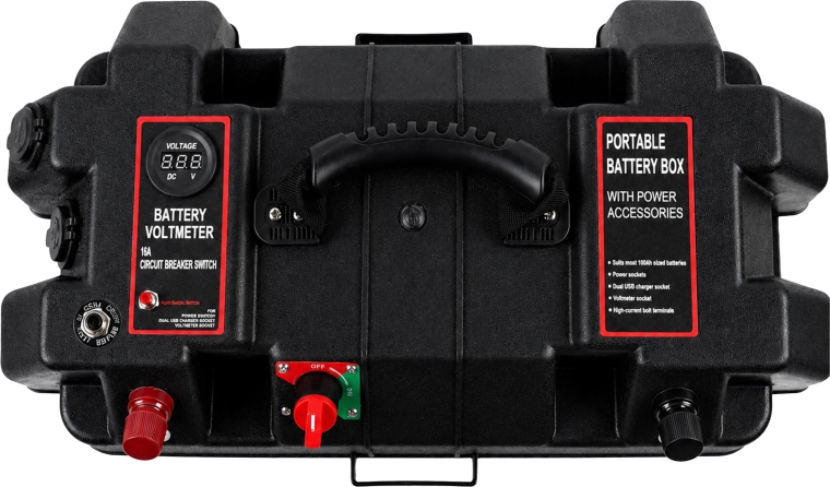 Integreret voltmeter til kontrol af spænding