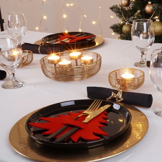 En dekoration, der skiller sig ud ved enhver borddækning