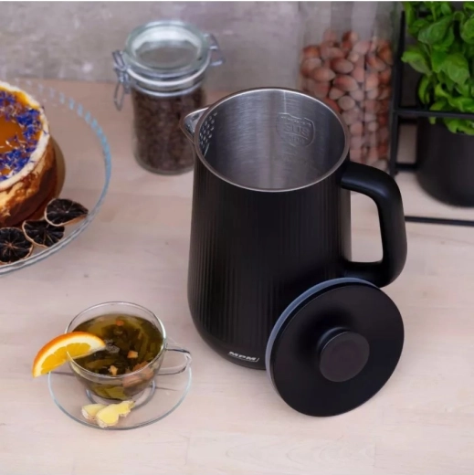 Inderside i rustfrit stål uden samlinger for ren smag