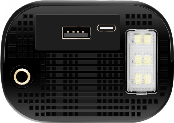 6000 mAh-batteri og powerbankfunktion