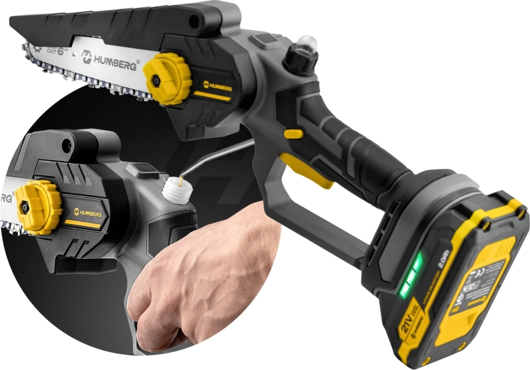 Børsteløs motor for hurtig og jævn savning