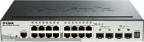 DGS-1510-20 18xGE 2x10GE 2xSFP+ switch