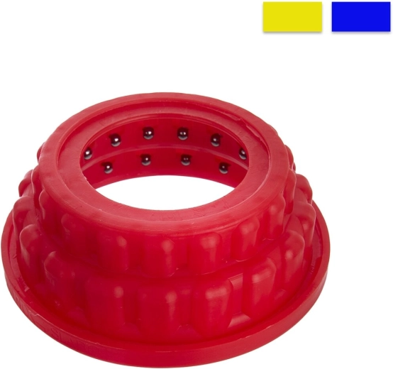 Justerbart henkogningshoved 83/68 mm med kugler, blandede farver
