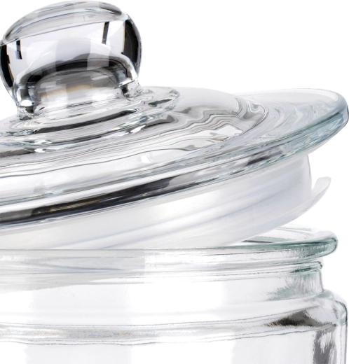 Tætsluttende glaslåg for længere friskhed