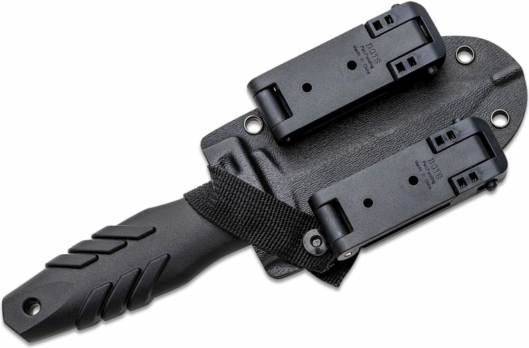 Kydex-skede med MOLLE-fastgørelse til sikker bæring