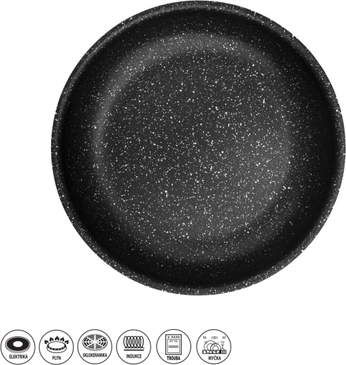 Grande combi-pande 24 cm med aftageligt håndtag